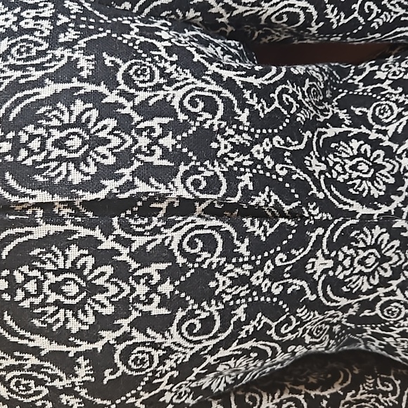 TWENTYONE BLAZER ZIPER BLACK WHITE DESIGN M MEDIUM TWENTY ONE FOREVER 21 - Picture 9 of 11